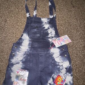 Kids Tie-Dye Overalls